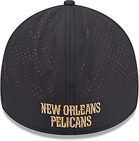 New Era Men's Pelicans Night Black 39THIRTY Cap