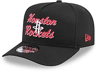 New Era Adults' Houston Rockets 9FIFTY Chainstitch Cap