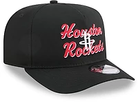 New Era Adults' Houston Rockets 9FIFTY Chainstitch Cap