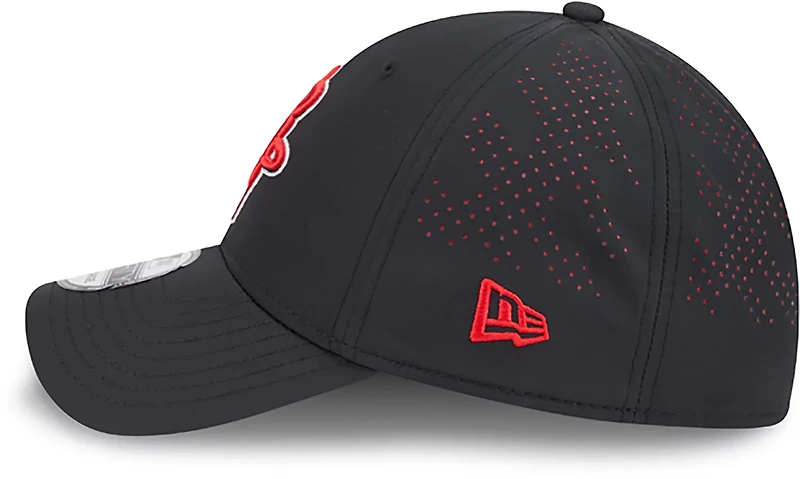 New Era Adults' Houston Rockets 39THIRTY Night Black Cap