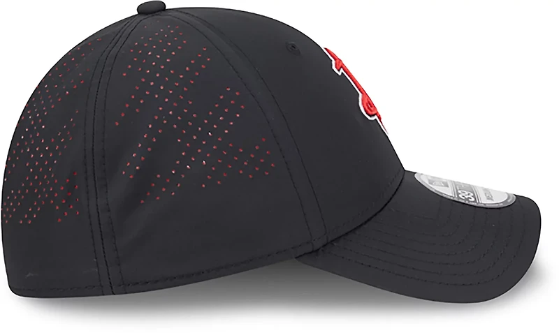 New Era Adults' Houston Rockets 39THIRTY Night Black Cap