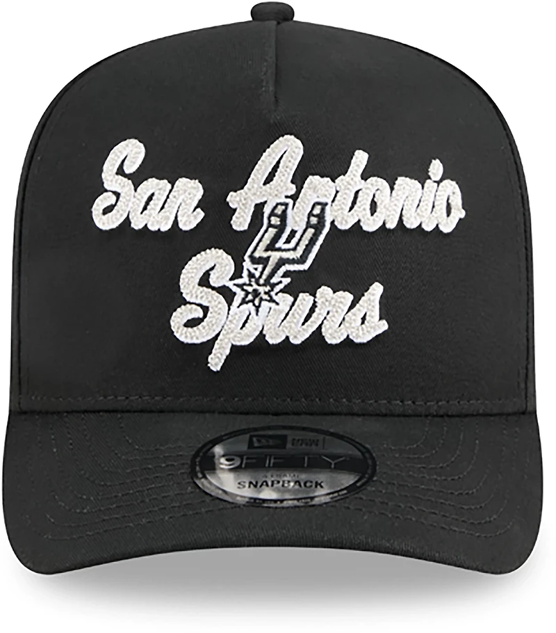 New Era Adults' San Antonio Spurs 9FIFTY Chainstitch Cap