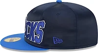New Era Men's Mavericks Satin Blue 59FIFTY Cap