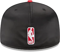 New Era Men's Rockets Satin Red 59FIFTY Cap