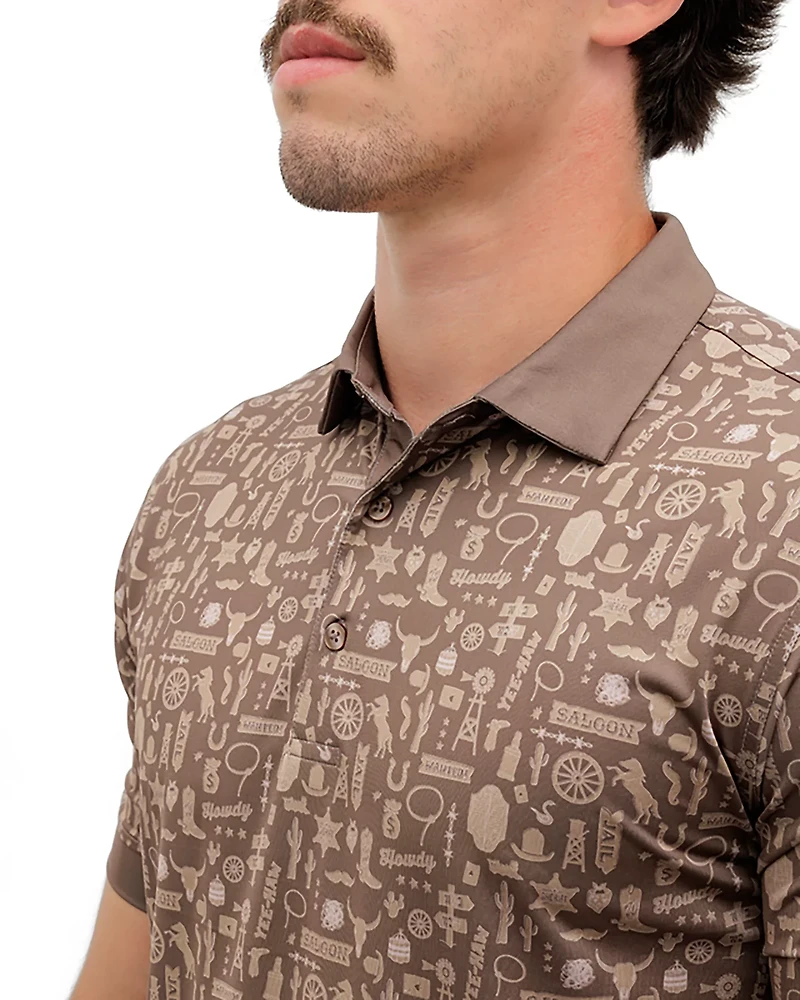 Waggle Men's Outlaw Polo Shirt