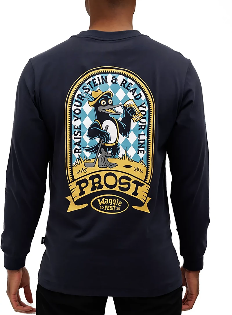 Waggle Men's Wagglefest Long Sleeve Graphic T-shirt