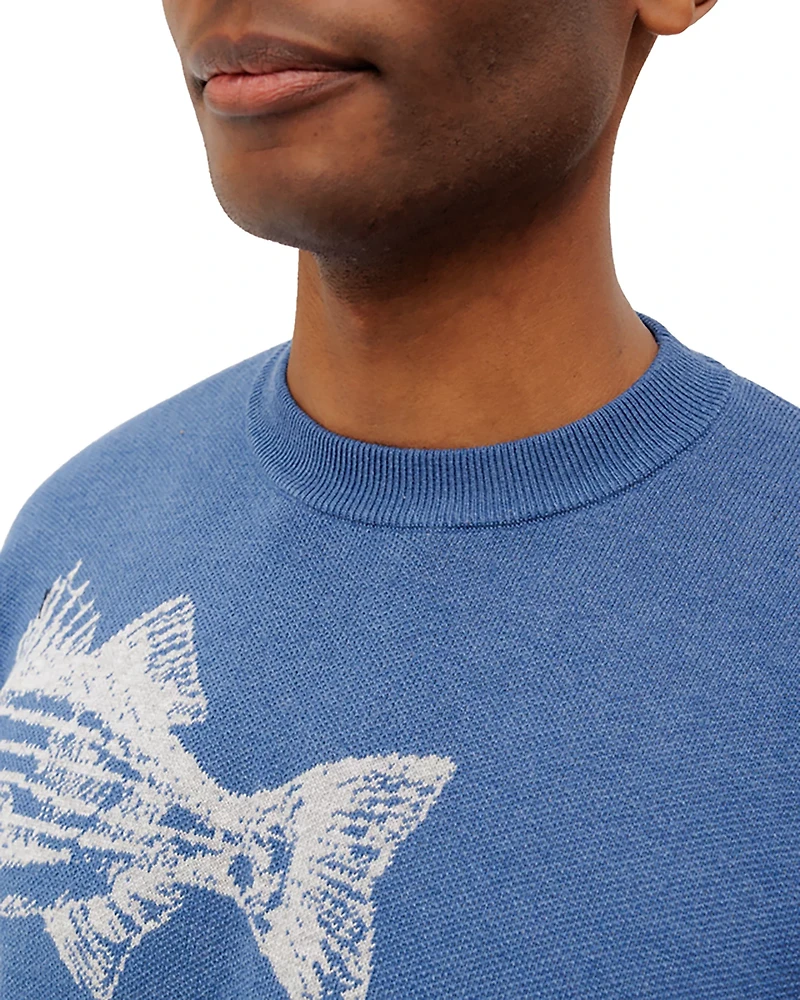 Waggle Men's Freshwater Wildknit Crew Sweatshirt