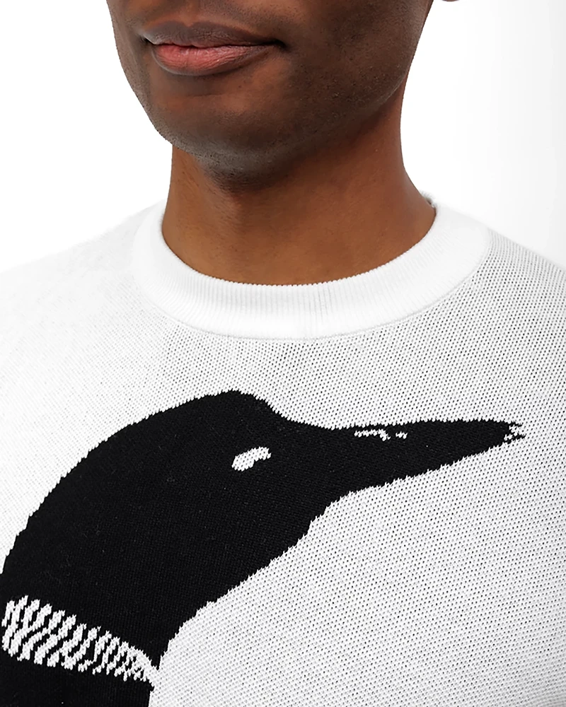 Waggle Men's Loon Call Wildknit Crew Sweatshirt