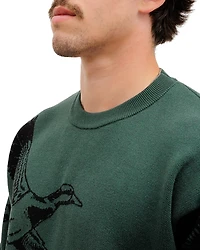 Waggle Men's Migration Wildknit Crew Sweatshirt