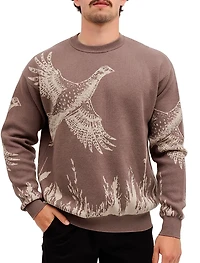 Waggle Men's Upland Wildknit Crew Sweatshirt