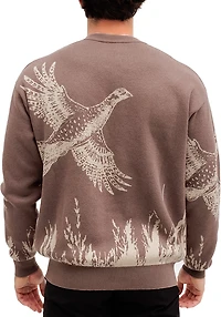 Waggle Men's Upland Wildknit Crew Sweatshirt