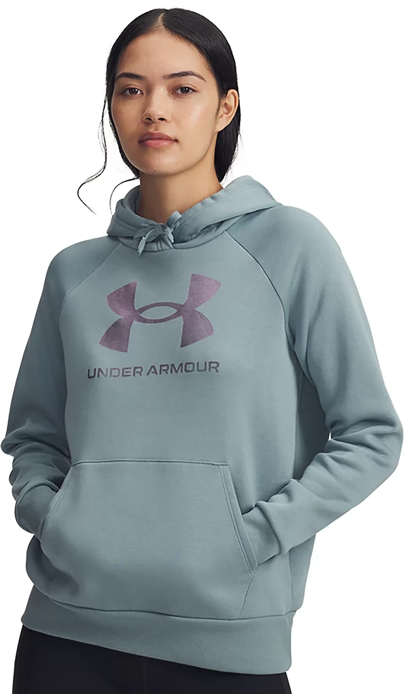 Under Armour Women's Rival Fleece Shimmer Hoodie