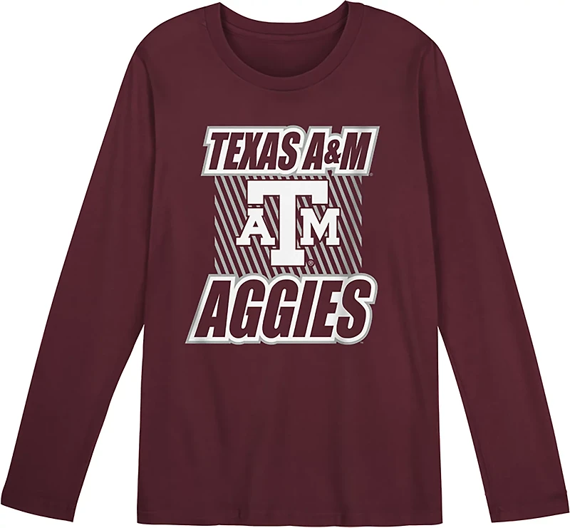 Outerstuff Boys' 4-7 Texas A&M Never Settle Long Sleeve T-shirt
