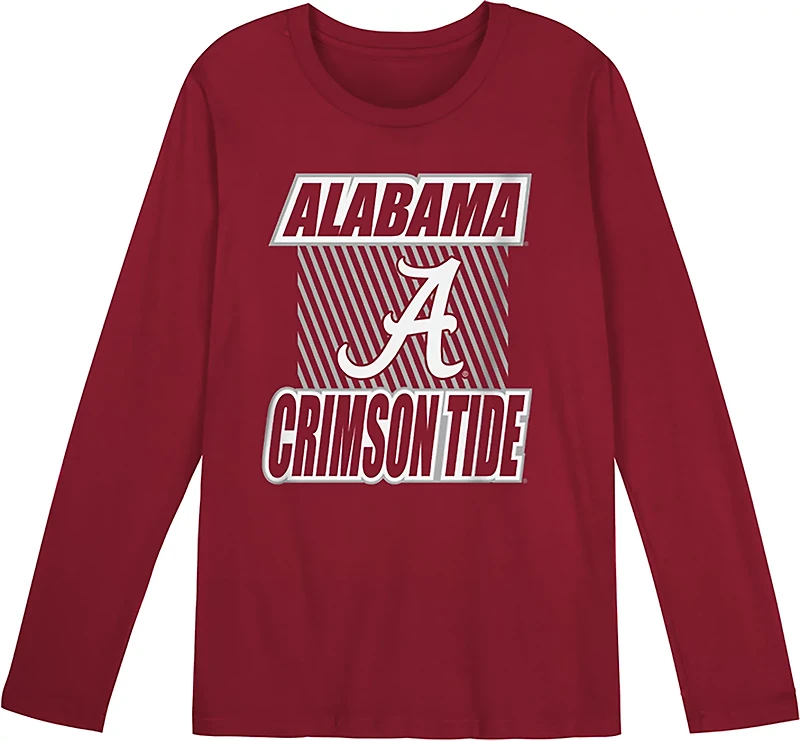 Outerstuff Boys' 4-7 Alabama Never Settle Long Sleeve T-shirt
