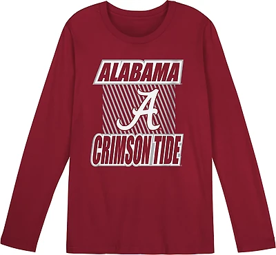 Outerstuff Boys' 4-7 Alabama Never Settle Long Sleeve T-shirt