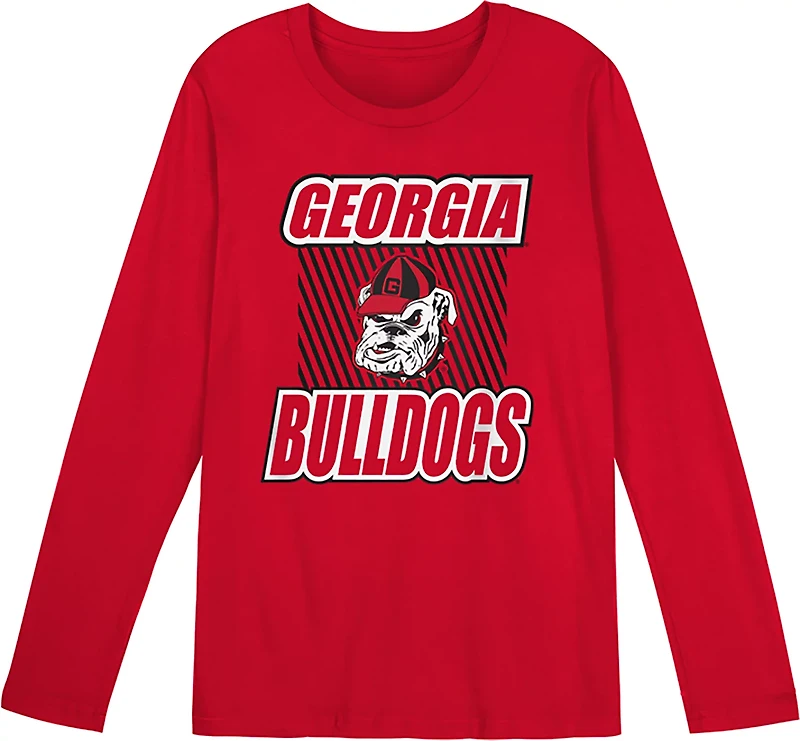 Outerstuff Boys' 4-7 Georgia Never Settle Long Sleeve T-shirt