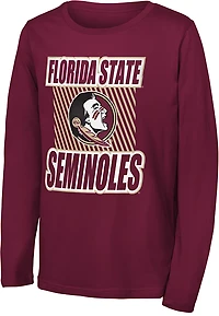 Outerstuff Youth Florida State Never Settle Long Sleeve T-shirt