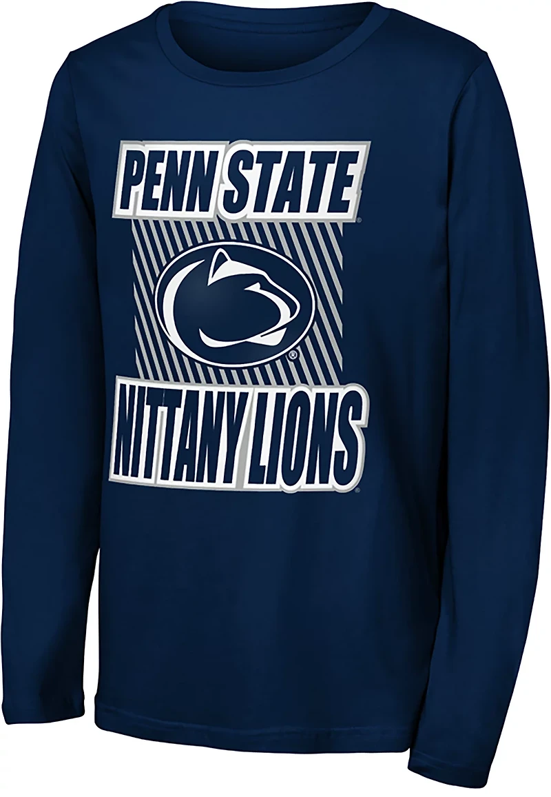 Outerstuff Youth Penn State Never Settle Long Sleeve T-shirt