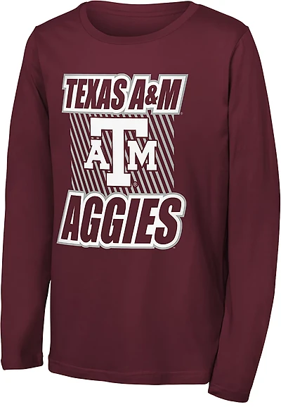Outerstuff Youth Texas A&M Never Settle Long Sleeve T-shirt