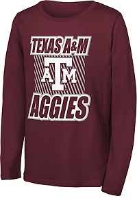 Outerstuff Youth Texas A&M Never Settle Long Sleeve T-shirt