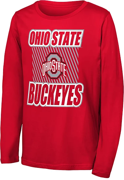 Outerstuff Youth Ohio State Never Settle Long Sleeve T-shirt