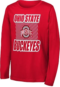 Outerstuff Youth Ohio State Never Settle Long Sleeve T-shirt