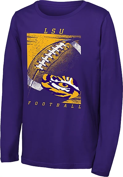 Outerstuff Youth LSU Half Time Long Sleeve T-shirt
