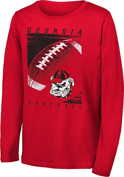 Outerstuff Youth Georgia Half Time Long Sleeve T-shirt