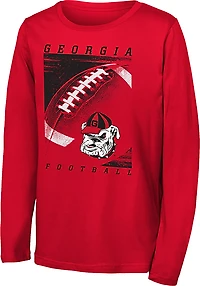 Outerstuff Youth Georgia Half Time Long Sleeve T-shirt