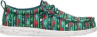 HEYDUDE Men's Fishmas Sweater Shoes