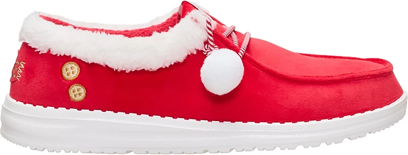 HEYDUDE Women's Wendy Mrs Claus Holiday Shoes