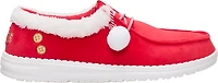 HEYDUDE Women's Wendy Mrs Claus Holiday Shoes
