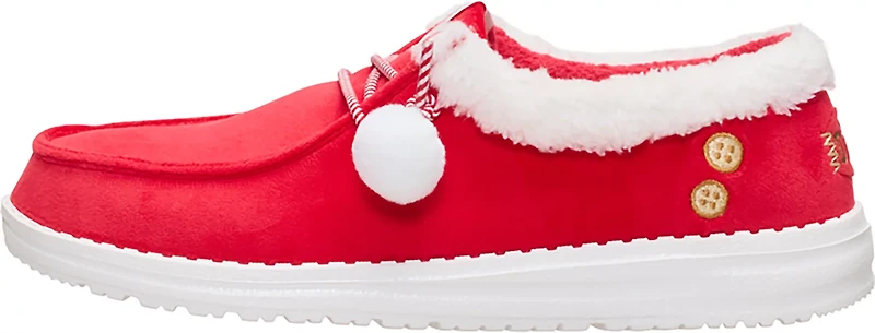 HEYDUDE Women's Wendy Mrs Claus Holiday Shoes