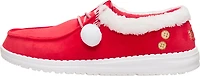 HEYDUDE Women's Wendy Mrs Claus Holiday Shoes