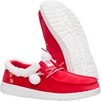HEYDUDE Women's Wendy Mrs Claus Holiday Shoes