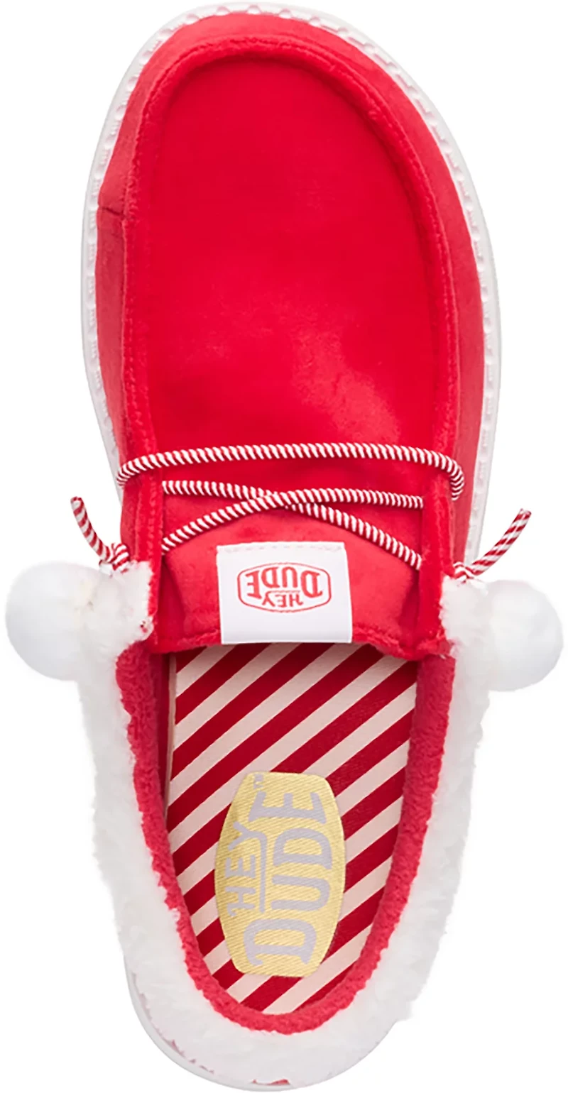 HEYDUDE Women's Wendy Mrs Claus Holiday Shoes