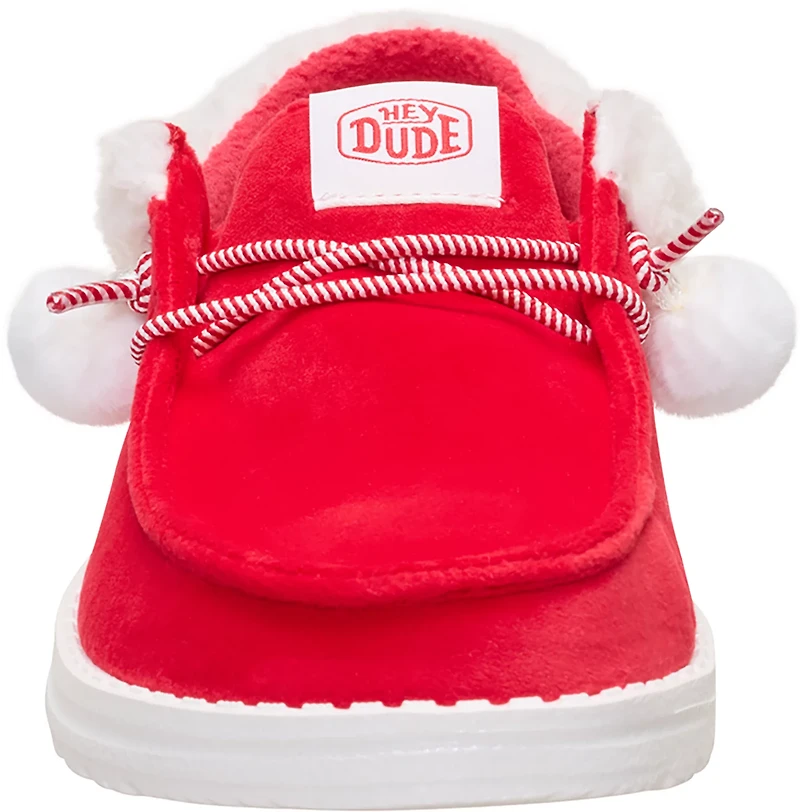 HEYDUDE Women's Wendy Mrs Claus Holiday Shoes