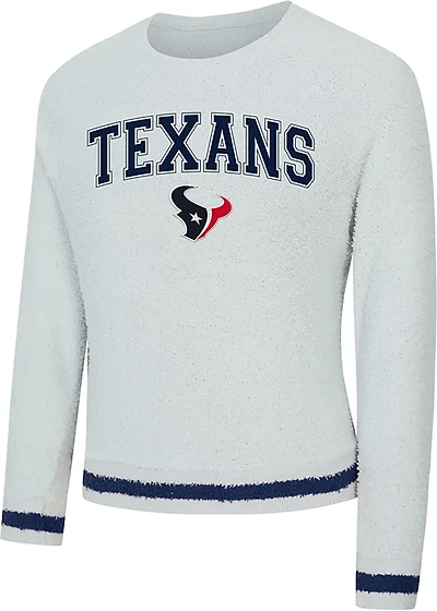 Concepts Sport Women's Texans Whitley Long Sleeve Top