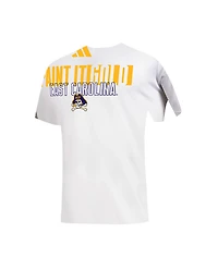 adidas Men's East Carolina University Paint It Gold Graphic T-shirt