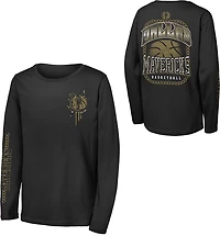 Outerstuff Youth Mavericks Gold Star Long Sleeve T-shirt