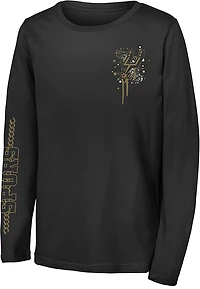 Outerstuff Youth Spurs Gold Star Long Sleeve T-shirt