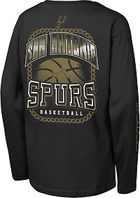Outerstuff Youth Spurs Gold Star Long Sleeve T-shirt