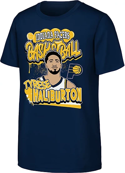 Outerstuff Youth Pacers T. Haliburton Baller T-shirt