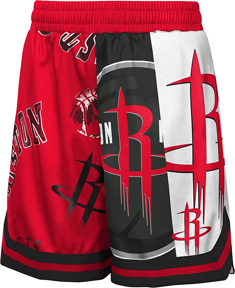Outerstuff Kids' Houston Rockets Alley Oop Baller Shorts 6 in.