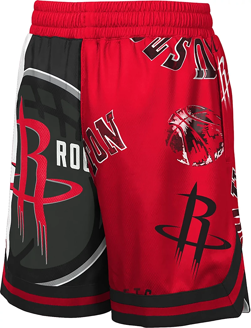 Outerstuff Kids' Houston Rockets Alley Oop Baller Shorts 6 in.