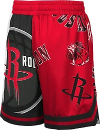 Outerstuff Kids' Houston Rockets Alley Oop Baller Shorts 6 in.