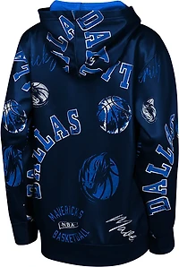 Outerstuff Youth's Dallas Mavericks Moving Violation Sublimated Pullover Hoodie