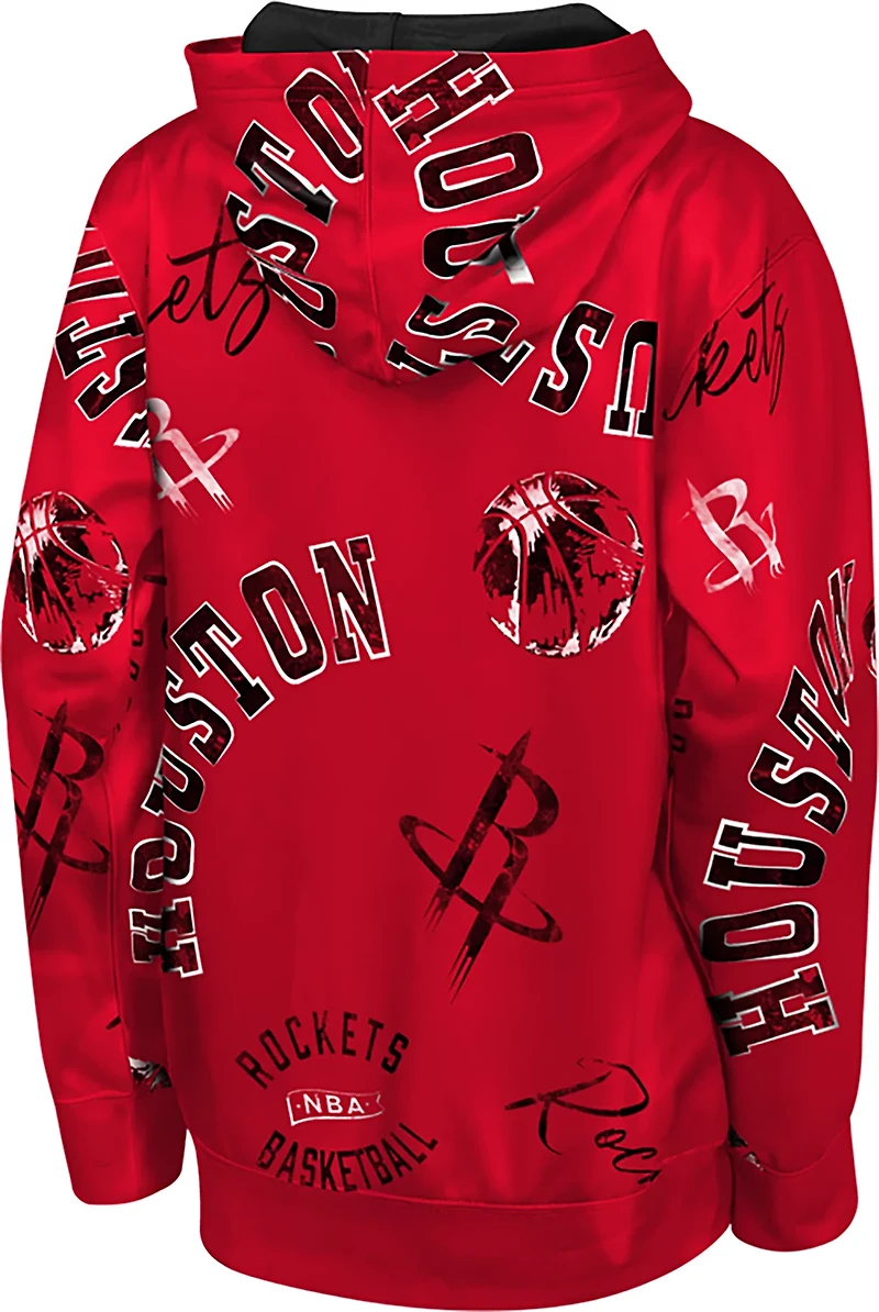 Outerstuff Youth's Houston Rockets Moving Violation Sublimated Pullover Hoodie