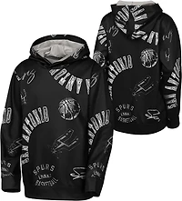 Outerstuff Youth's San Antonio Spurs Moving Violation Sublimated Pullover Hoodie