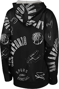 Outerstuff Youth's San Antonio Spurs Moving Violation Sublimated Pullover Hoodie